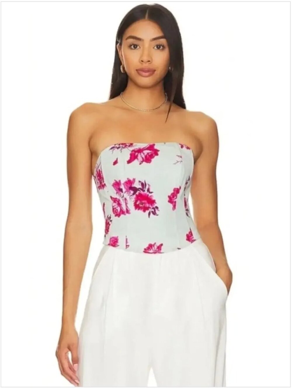 NWT FAVORITE DAUGHTER The Lanai Top in Summer Peony Size 2
